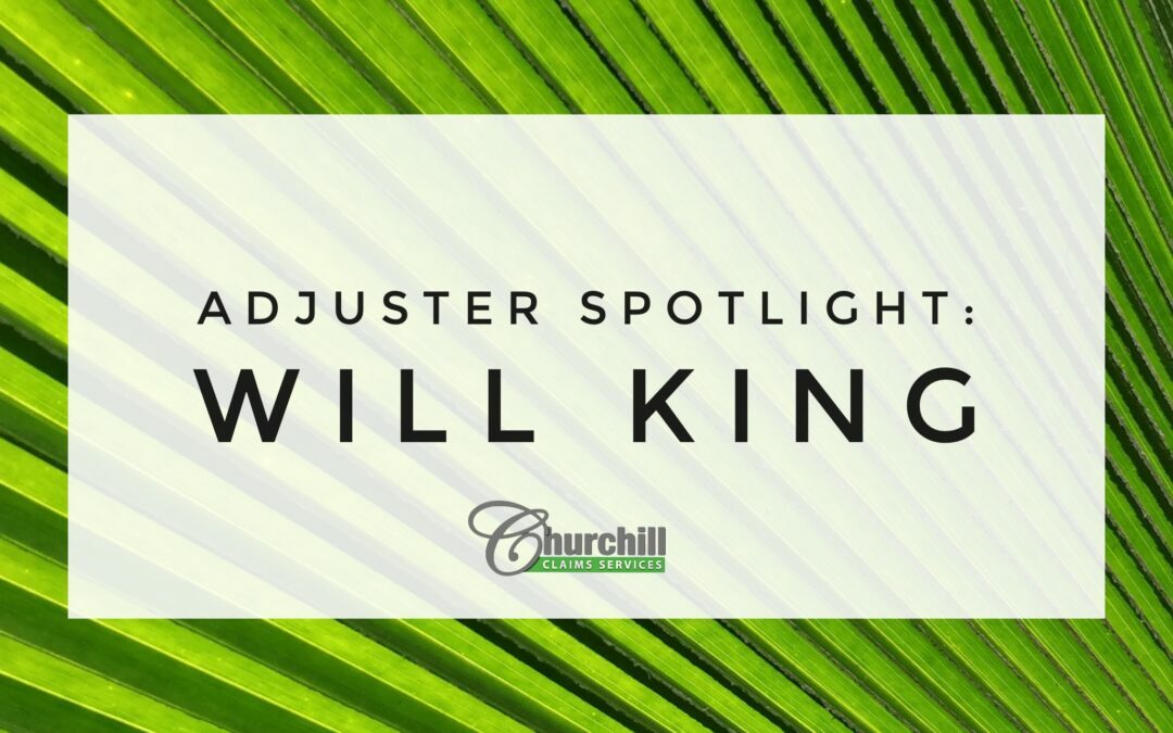 Adjuster Spotlight: Will King