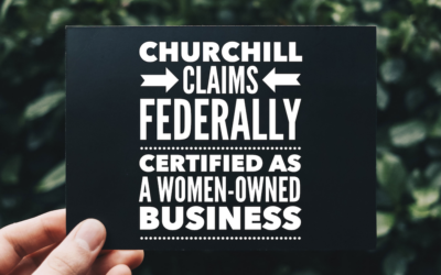 Churchill Claims Federally Certified As A Women-Owned Business